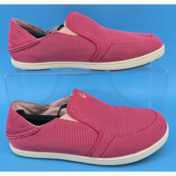 OluKai Other - Olukai Nohea Pink Mesh Slip On Shoes Girls Sz 6 EU 38 Women's 7.5 Loafers Beach